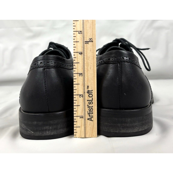 Bruno Verri Lace-up Dress Shoes Men\'s US 10.5-11/EU 44 Black Leather Oxford main image 10